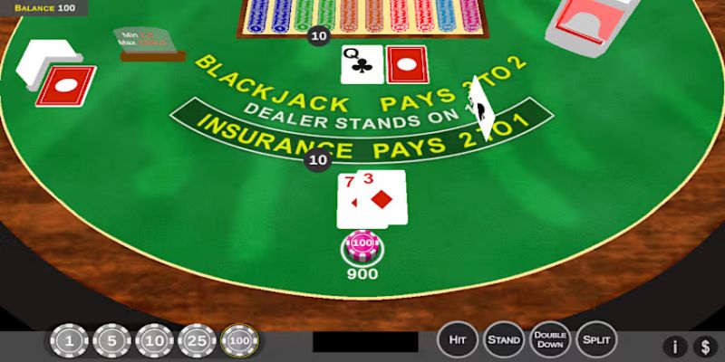 Cách Chơi Game Blackjack tại nhà cái Bongvip Chi Tiết 